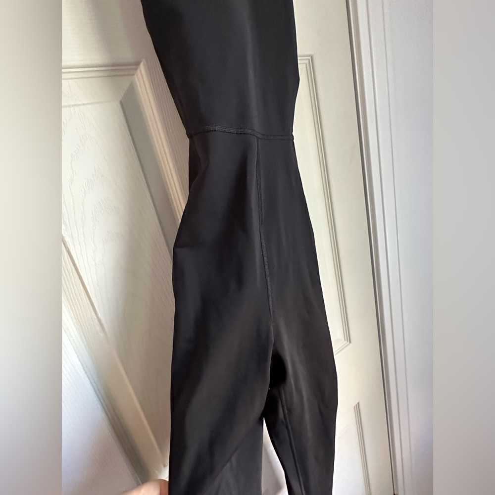 Puma Black Jumpsuit with Mesh Detail - Picture 4 of 9